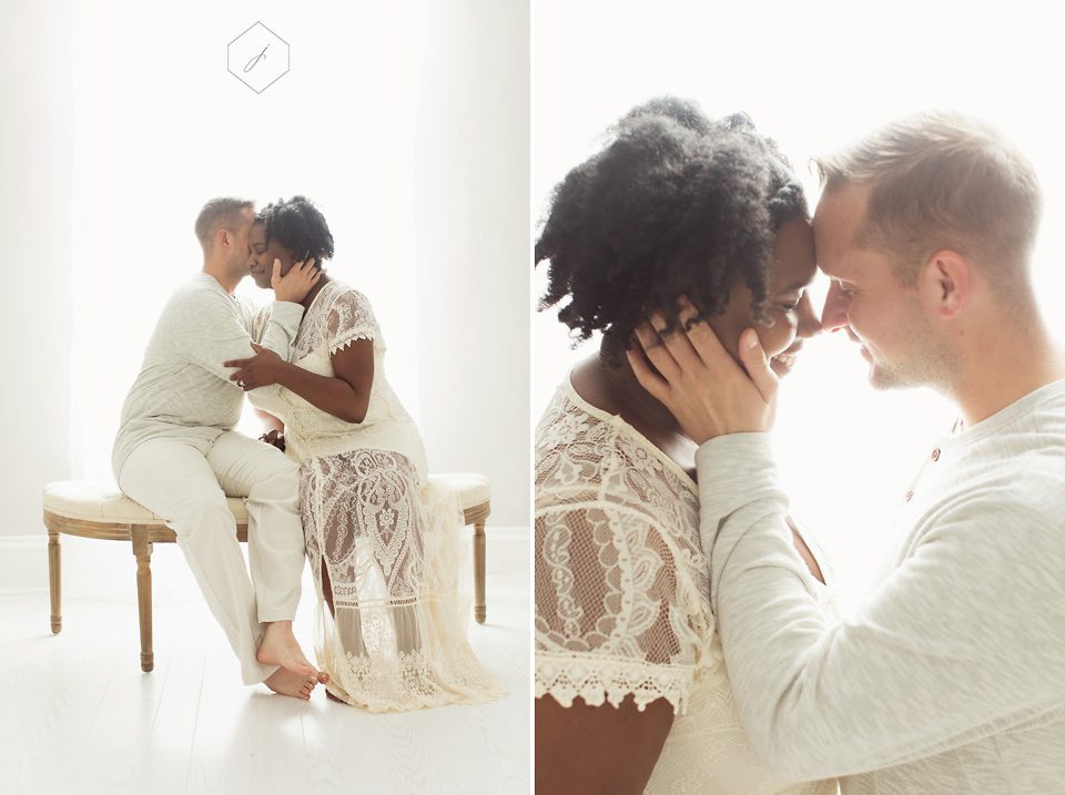 nashville family photography | couple in front of natural light window