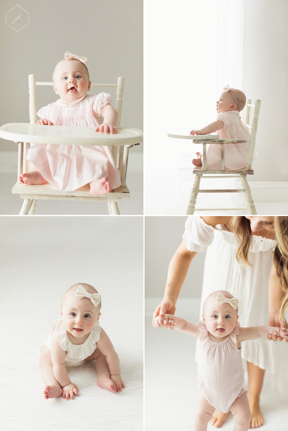 franklin-tn-baby-photographer-vintage baby dress portraits