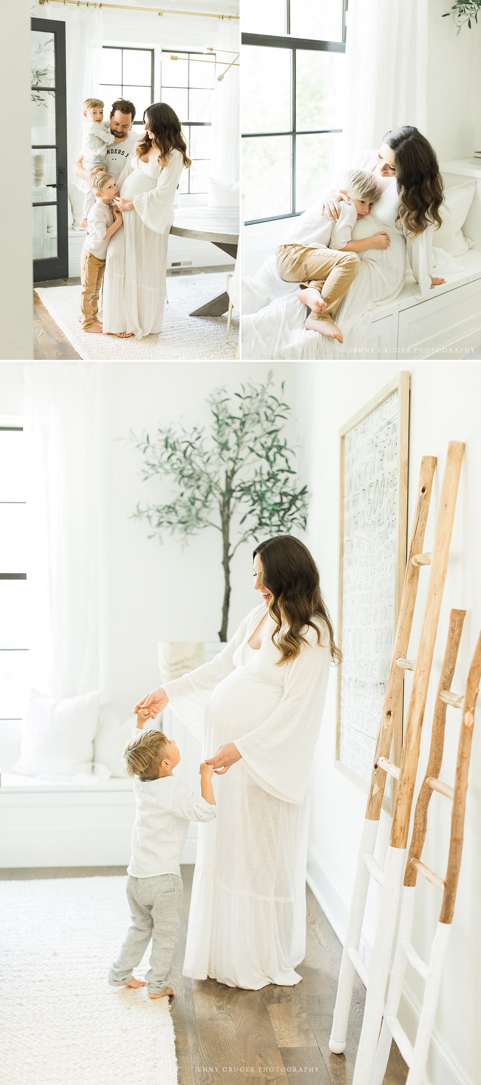 nashville family maternity session  in home maternity pictures 