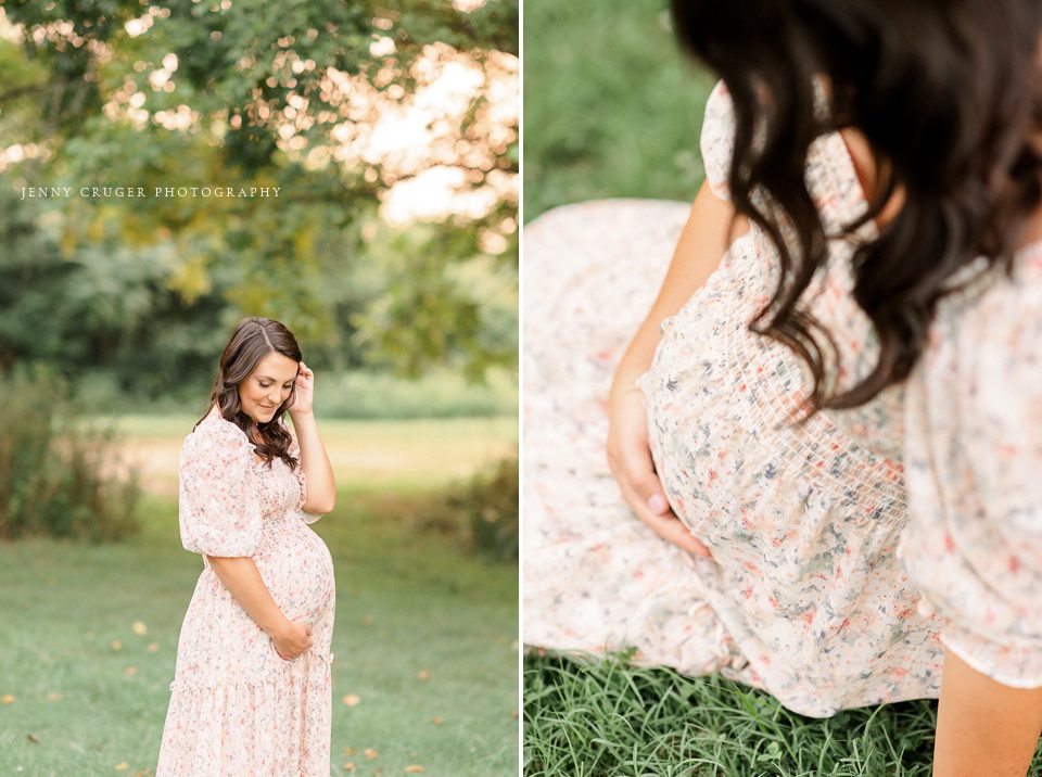 Nashville outdoor maternity session 