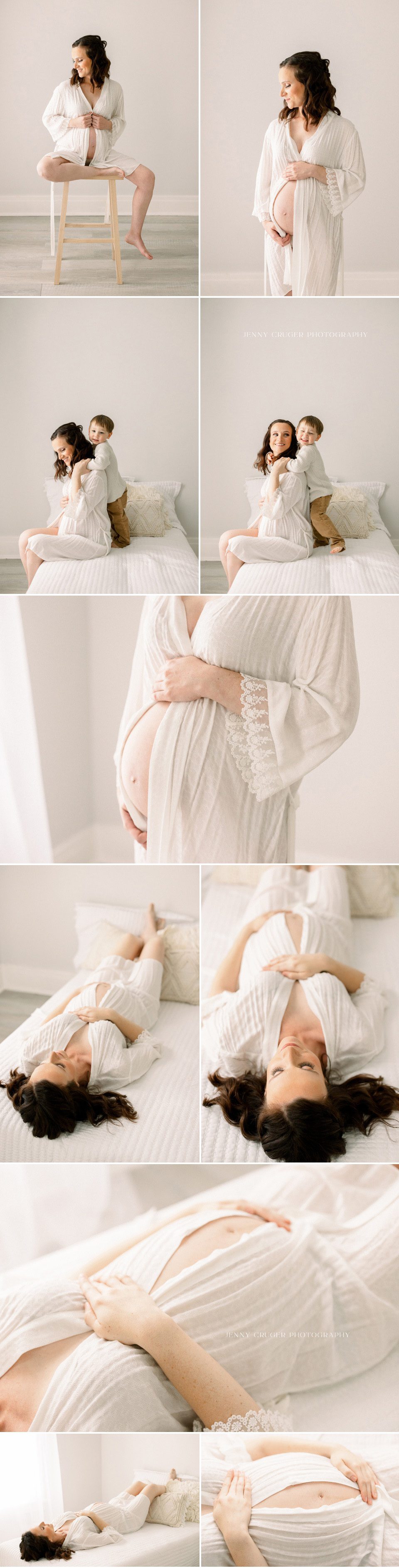 best studio maternity photos 